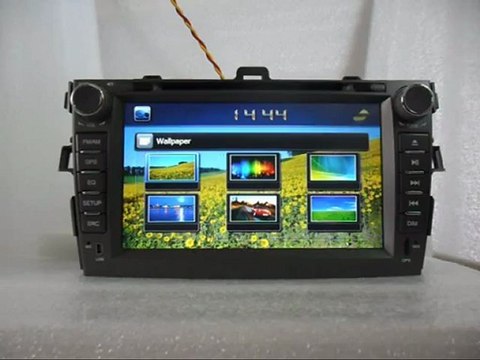 Toyota Corolla DVD Player GPS Navigation TV Bluetooth