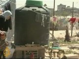 Homes in Gaza destroyed by Hamas