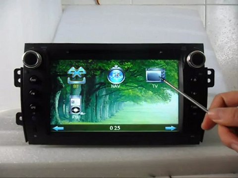 Suzuki sx4 dvd player gps navigation bluetooth