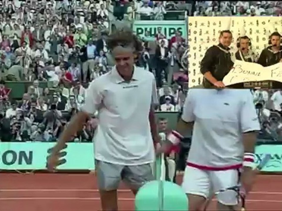 Dimanche 3 juin 2012 - Kuerten vs Corretja - Philippe & Clément & Alexandre & Bastien