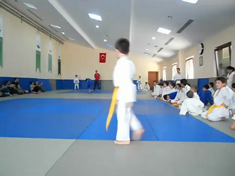 Mert Hakan İloğulları / Muhammed Kerem Aslan  25 kg minik erkekler Judo müsabakası.