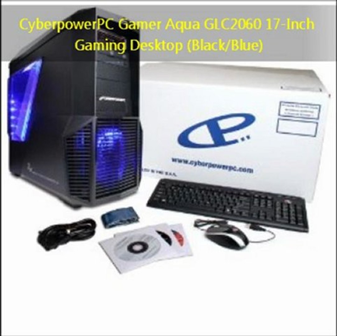 ⁣Best Gaming PC 2012 | CyberpowerPC Gamer Aqua GLC2060 17-Inch Gaming Desktop
