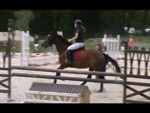 Bénédicte et Radjah du Gohlenn en concours à Pont Labbé - Dimanche 3 juin 2012.