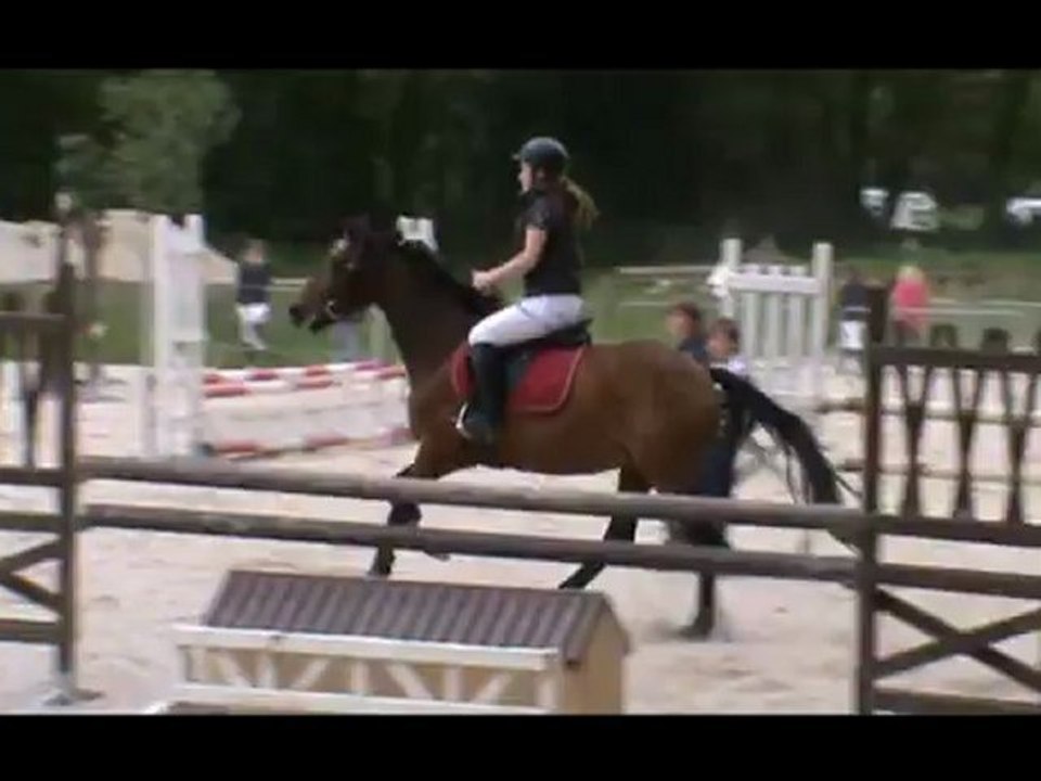 Bénédicte et Radjah du Gohlenn en concours à Pont Labbé - Dimanche 3 juin 2012.