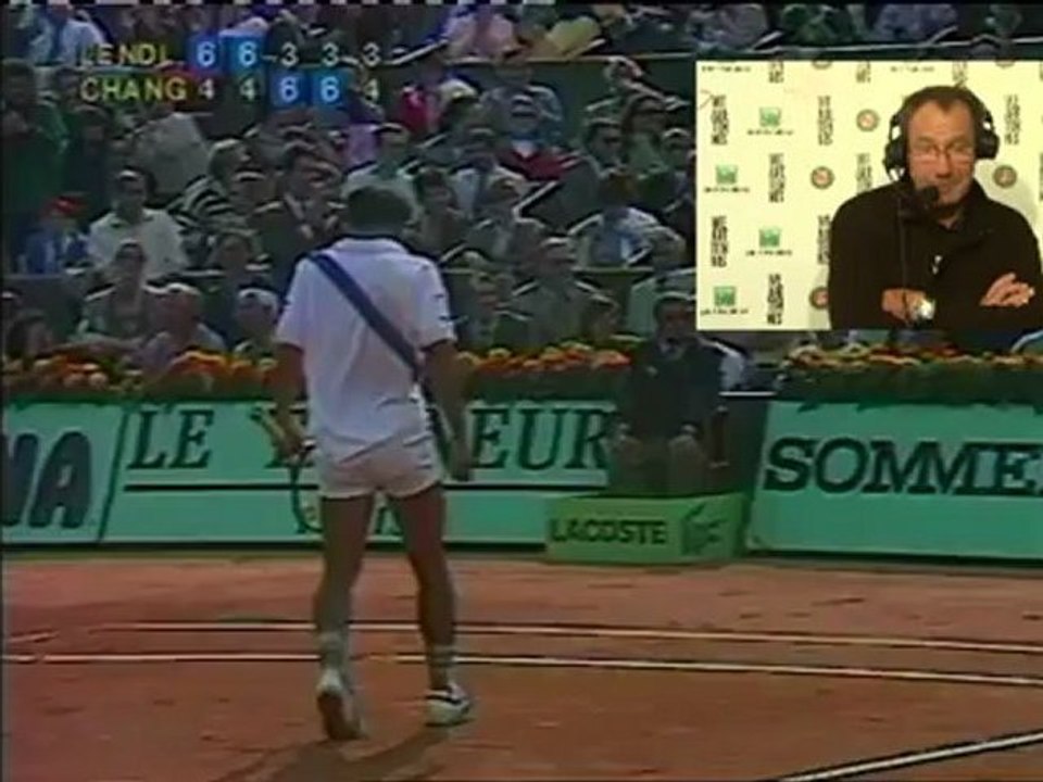 Dimanche 3 juin 2012 - Chang vs Lendl - Alain