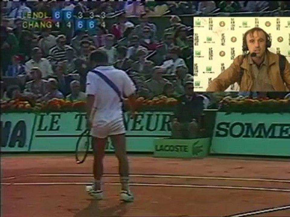 Dimanche 3 juin 2012 - Chang vs Lendl - Thierry