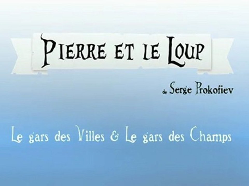 Teaser Pierre et le Loup