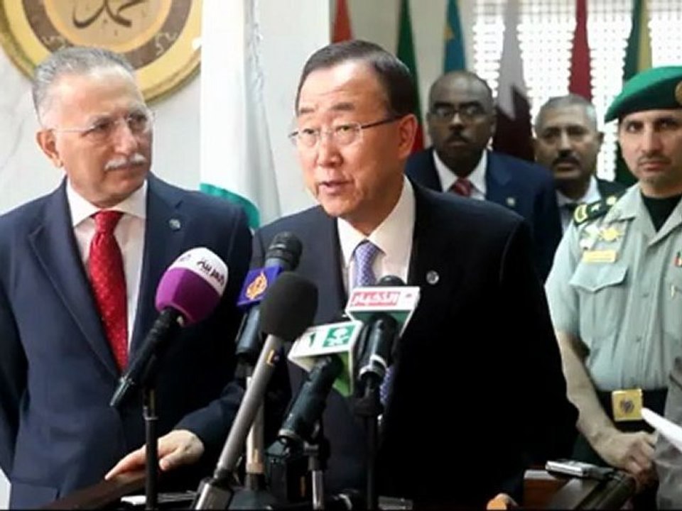 UN chief calls for broad global talks on Syria crisis