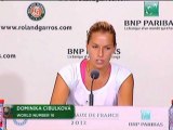 French Open: Cibulkova: 