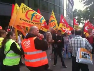 CFDT DHL SC Fr. mobilisation Intersyndicale  journée d'action des 23 & 31-05-2012