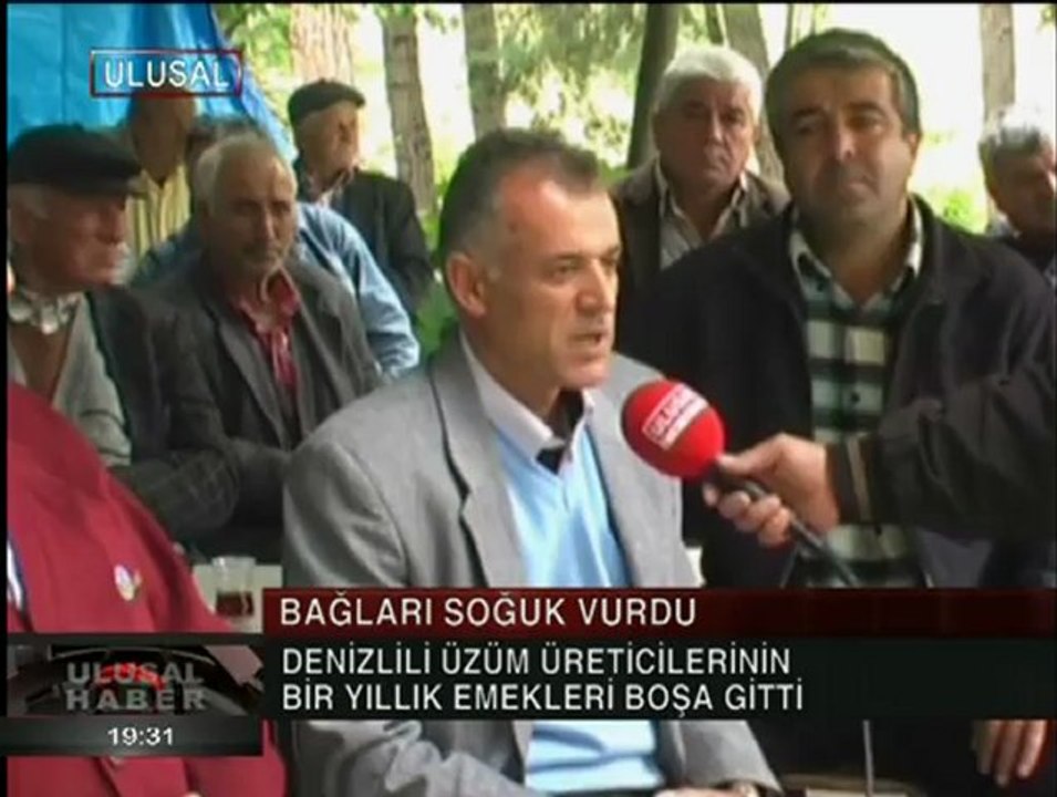 BAĞLARI SOĞUK VURDU