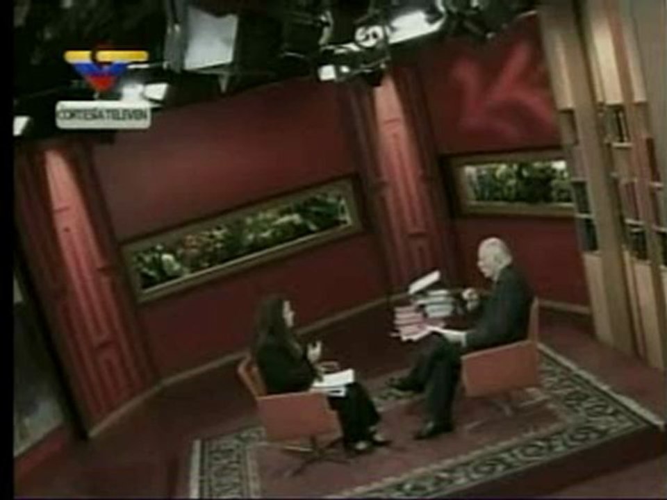 Ministra Iris Varela es entrevistada por José Vicente Rangel 1