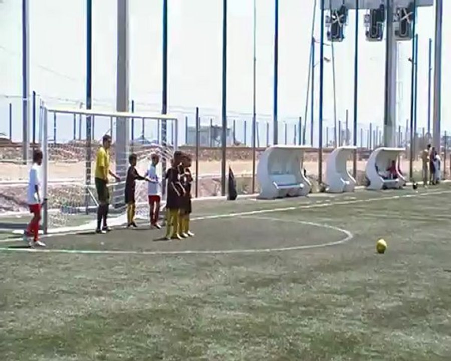 ETOILE CLARET MONTETY U11 - Tournoi Antibes La Fontonne 2012 - Match vs  ASBTP(2-0) but de Sean