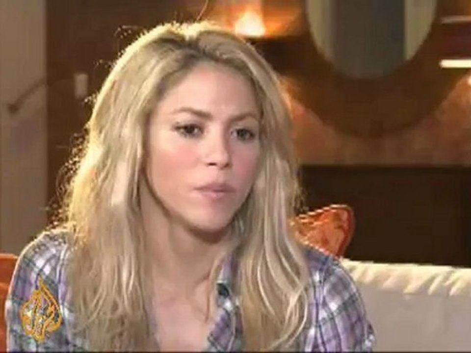 Shakira on her World Cup work