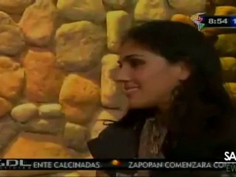 Sandra Echeverria en Televisa GDL