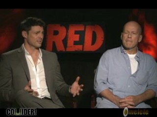 Collider.com - RED Bruce Willis & Karl Urban