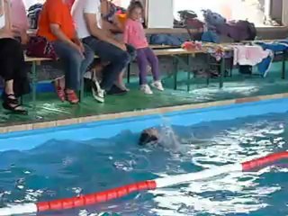 1ère compétition Natation - Dos