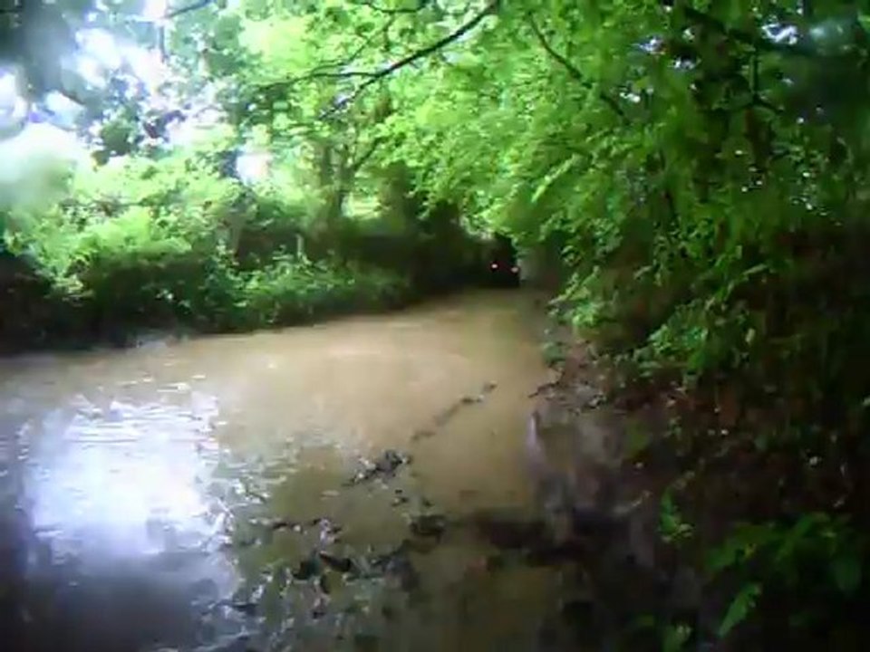 passage pour le moins humide ,