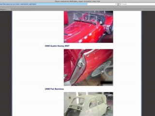 Classic car restoration Wellington