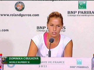 Roland Garros – Premier set important pour Cibulkova