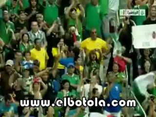 هدف المكسيك التاني البرازيل
