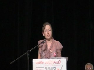 Intervention de Lucie Briatte - Membre du bureau national du MJS