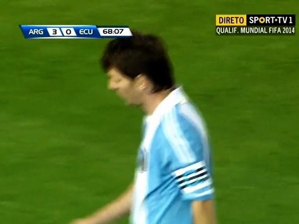 Messi Vs Ecuador (02.06.2012)