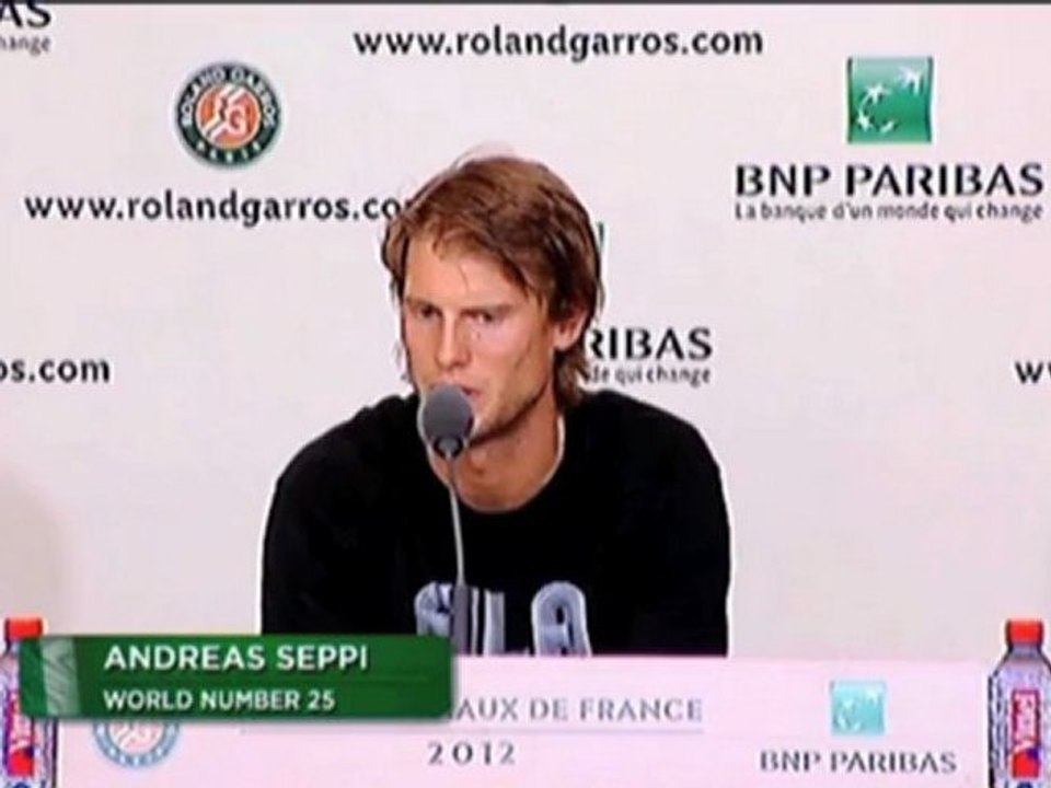 French open: seppi: auf dieser leistung aufbauen