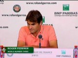Roland Garros – Federer impressionné par son adversaire
