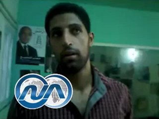 حريق المقر الإنتخابى للفريق أحمد شفيق في بنى سويف