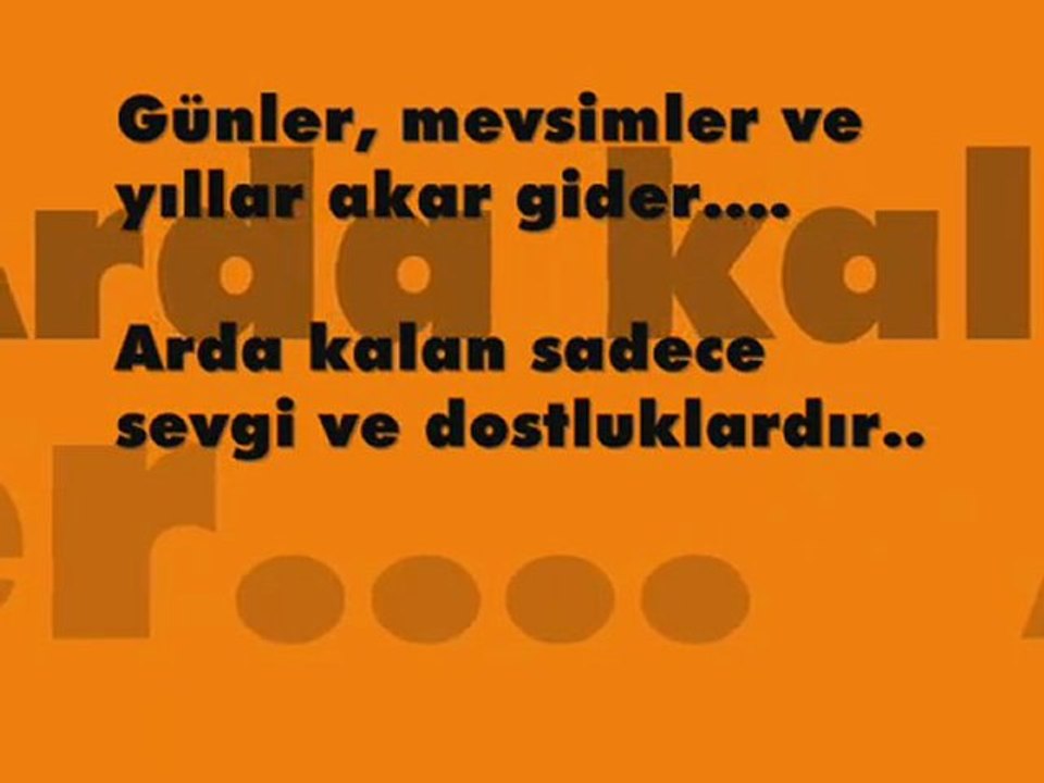 ÇANLIDOST CEM ÜRÜNDÜL DOĞUM GÜNÜ VİDEOSU