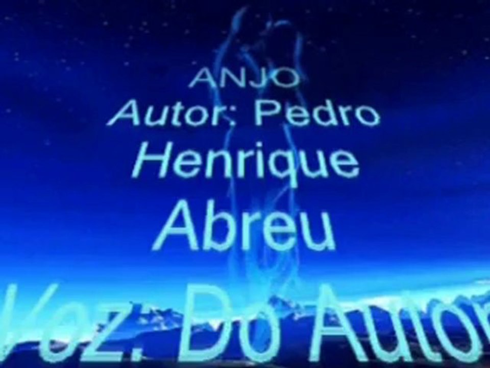 Poema Anjo - Pedro Henrique Abreu