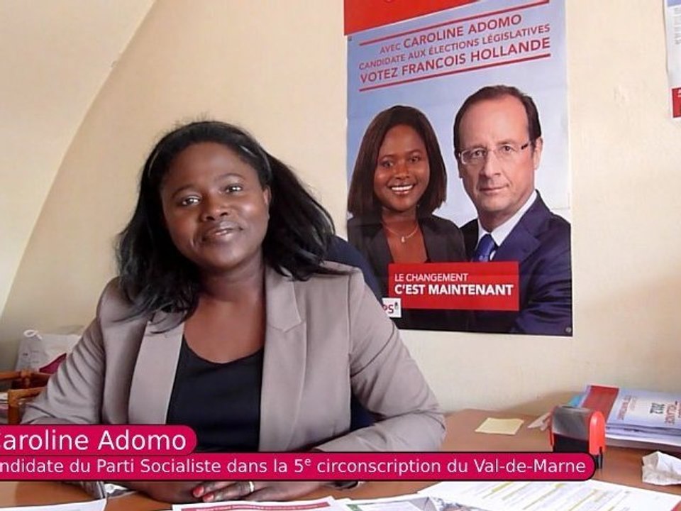 Législatives 2012 : Interview de Caroline Adomo