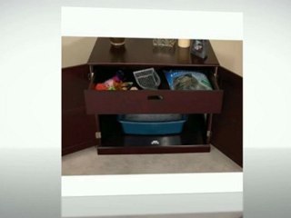 Pet Studio MDF Litter Box Cat Cabinet