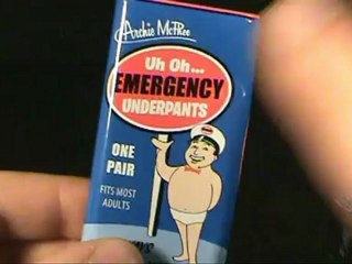 Random Spot - Archie McPhee Uh Oh...Emergency Underpants 