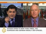 US state department speaks to Al Jazeera about leaked Afghan logs