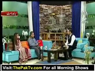 Aaj Subh with Ali Salman - 4th June 2012 -Part 1-3