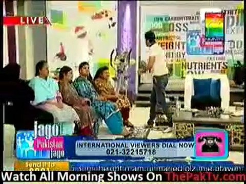 Jago Pakistan Jago By Hum TV - 4th June 2012 [Slimming Club] - Part 4