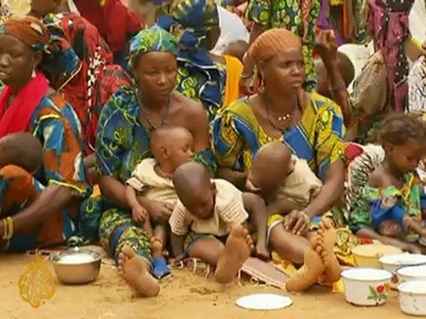 Hunger stalks Niger children