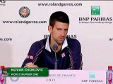 Djokovic po meczu z Seppim