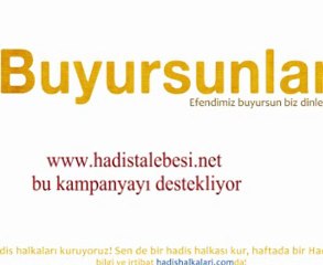Hadis Halkaları Kurma Projesi(ne Destek Veriyoruz)