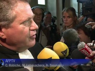 Arrivée de Jérôme Kerviel au palais de justice de Paris
