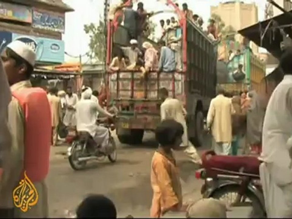 Punjabis flee unrelenting rainfall