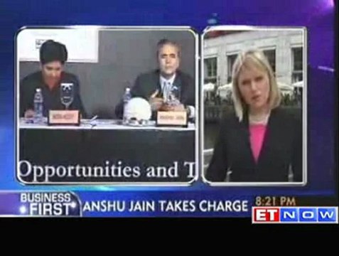 Anshu Jain takes over as co CEO of Deutsche Bank