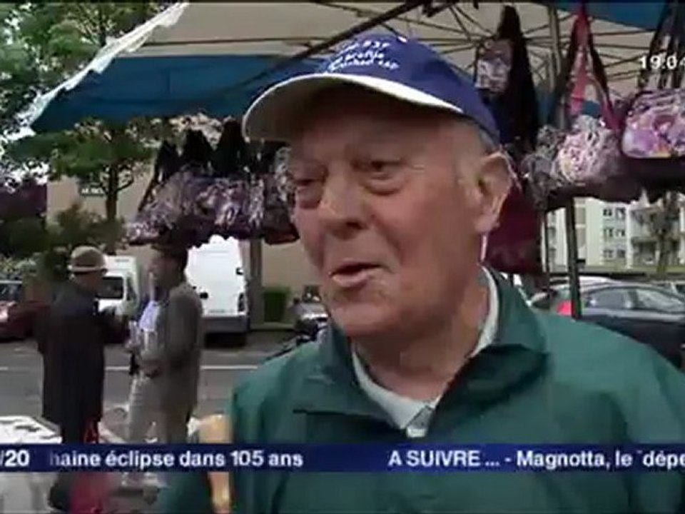 Sujet tractage marché de Vandoeuvre - 03 juin - france 3 lorraine