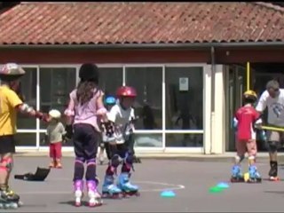 Initiation roller  à Dirac le 2/06/2012