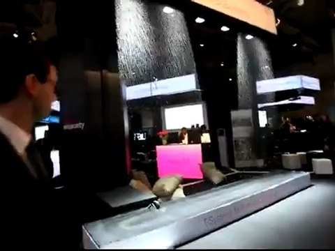 Chute d'eau en image à CeBIT