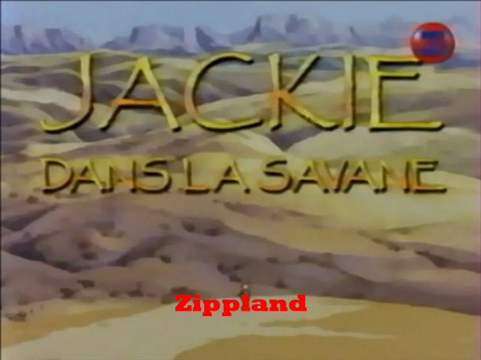 Jackie  dans la savane . Générique .
