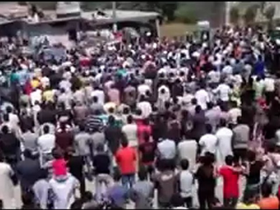 Syria فري برس  ادلب جسر الشغور مشمشان مظاهرة الاثنين 11 6 2012 3 Idlib