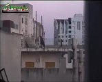 Syria فري برس حمص جورة الشياح آثار الدمار على الحي 10 6 2012 Homs